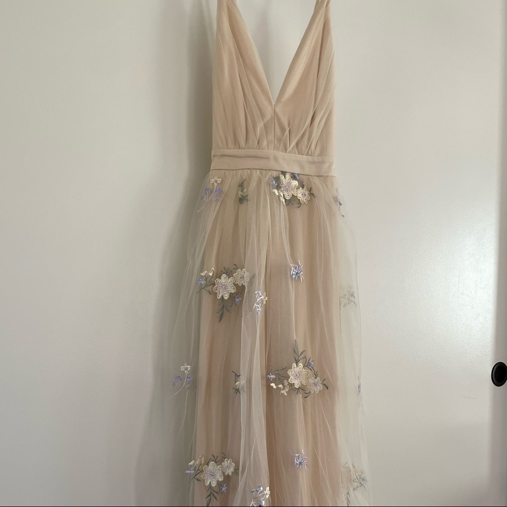Embroidered Maxi Dress